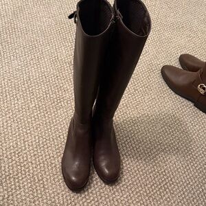Cole Haan Dark Brown Knee-High Boots